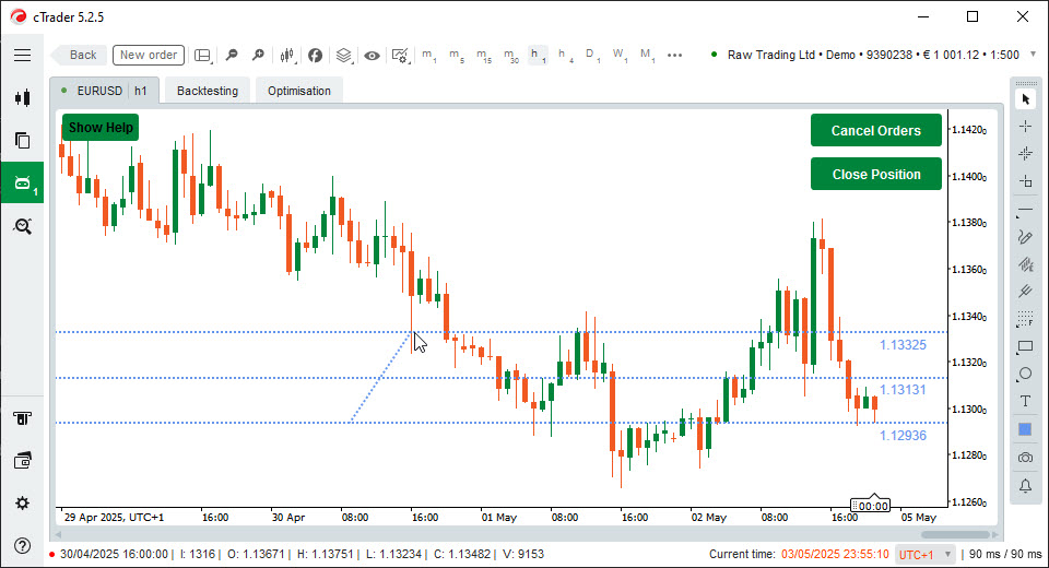 Gradient Orders - Spread and split your orders to avoid getting stopped out - cTrader Trading Tool